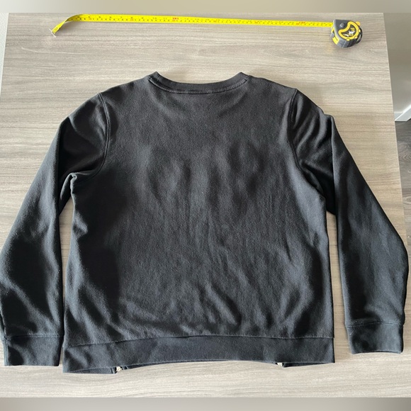 PINK Double Zipper Crewneck Sweatshirt - Size Large - Picture 8 of 14